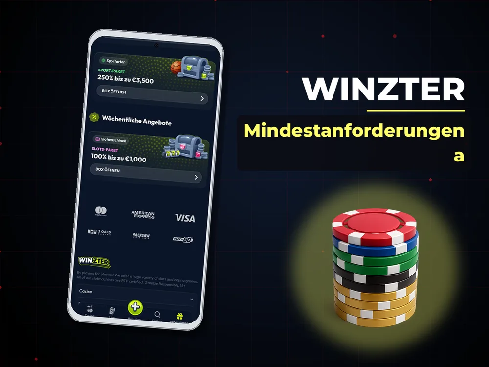 winzter - Mindestanforderungen a