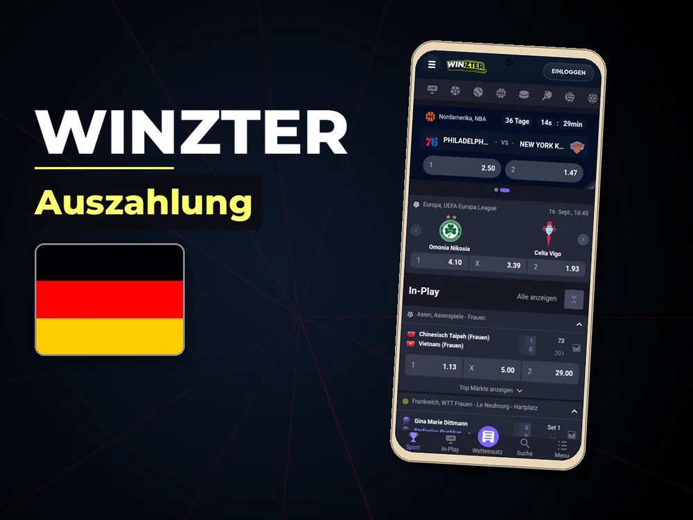 winzter - Auszahlung